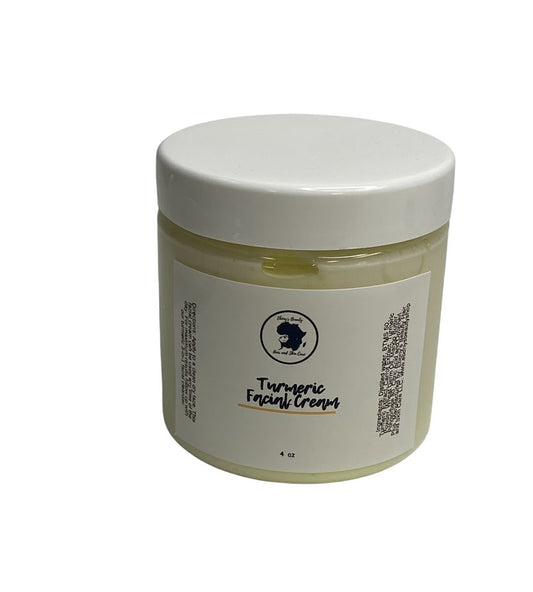 Turmeric Cream - Natural Face Cream - Vegan Moisturizer - Anti-Aging Skin Brightening Dark Spot Remover - Ayurvedic Skincare