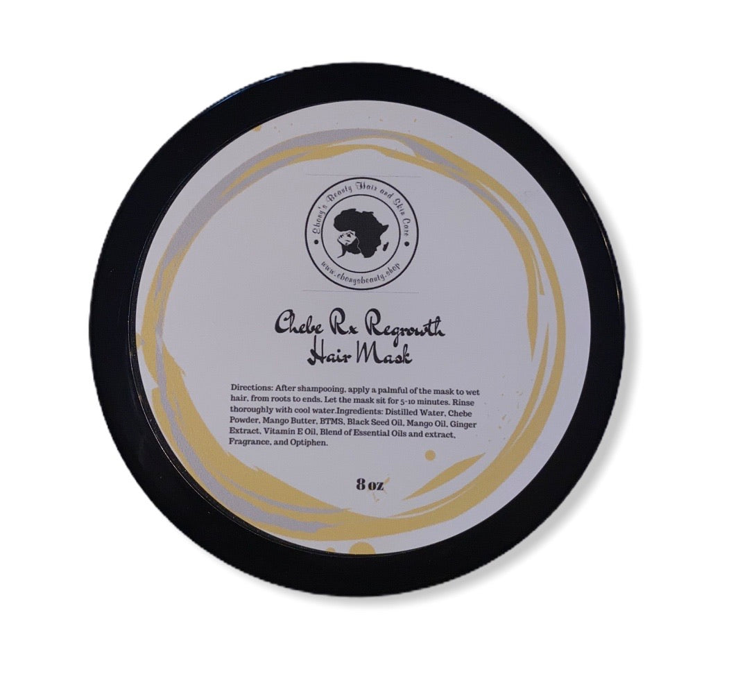 Chebe Rx Regrowth  Hair Mask - Ebony's Beauty Hair and Skin Care LLC