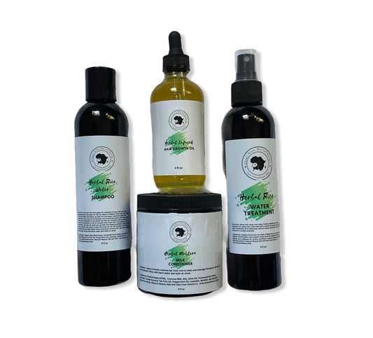 Herbal Rice Water Hair  Growth  Bundle - Ebony's Beauty Hair and Skin Care LLC