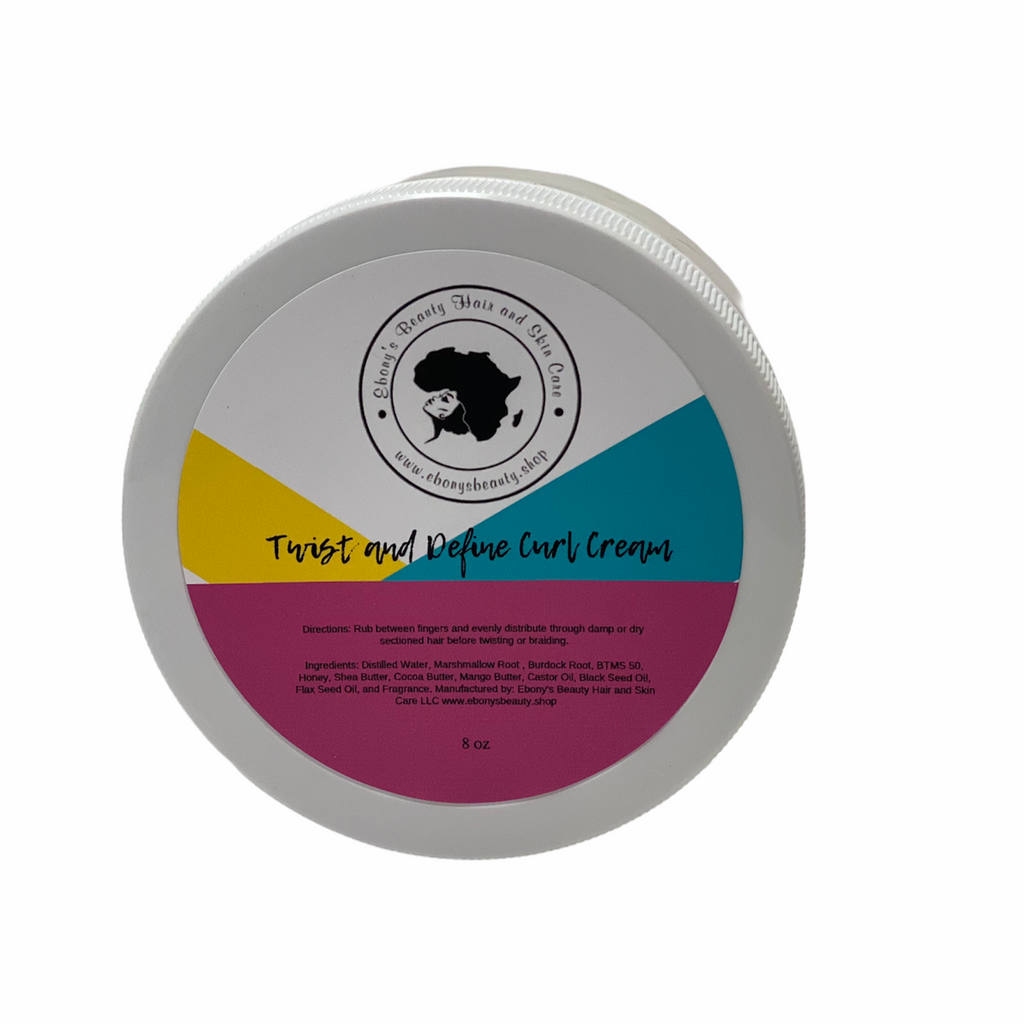 Twist and Define Curl Cream for All Kinky and Curly Hair Types