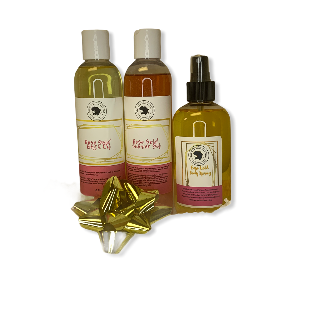 Rose Gold Bath and Body Bundle