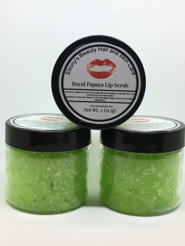 Royal  Sugar Lip Scrubs - Ebony's Beauty Hair and Skin Care LLC