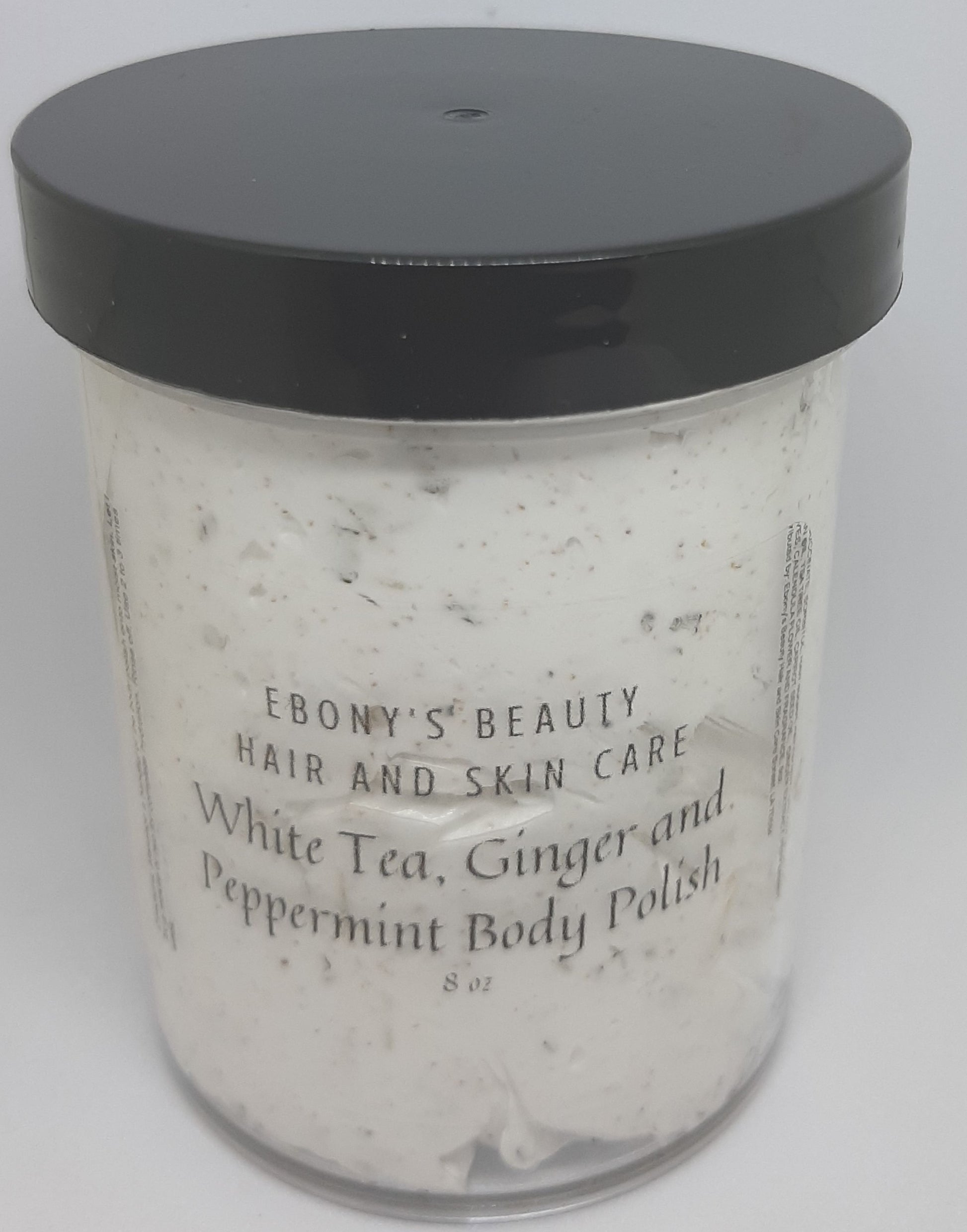 White Tea, Ginger and  Peppermint Body Polish - Ebony's Beauty Hair and Skin Care LLC